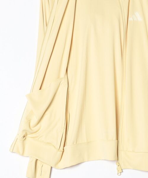 adidas(アディダス)の「UVニット フルジップフーディー / アディダス adidas(パーカー・レディース・ライトイエロー・SMALL/MEDIUM/LARGE/X-LARGE)」の8枚目の写真