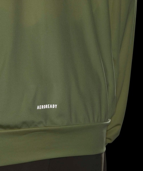 adidas(アディダス)の「UVニット フルジップフーディー / アディダス adidas(パーカー・レディース・ライトイエロー・SMALL/MEDIUM/LARGE/X-LARGE)」の4枚目の写真