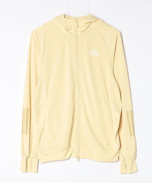adidas(アディダス)の「UVニット フルジップフーディー / アディダス adidas(パーカー・レディース・ライトイエロー・SMALL/MEDIUM/LARGE/X-LARGE)」の6枚目の写真