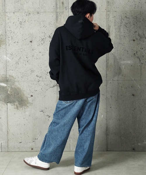 08'≪FOG ESSENTIALS≫裏起毛 スウェット バックロゴ プルオーバー