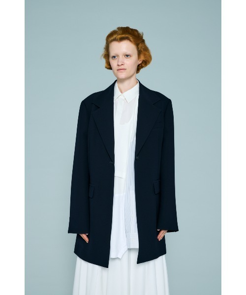 ENFOLD（エンフォルド）の「TAILORED JACKET（テーラードジャケット・レディース・ブラック/ダークネイビー・38/36）」の3枚目の写真