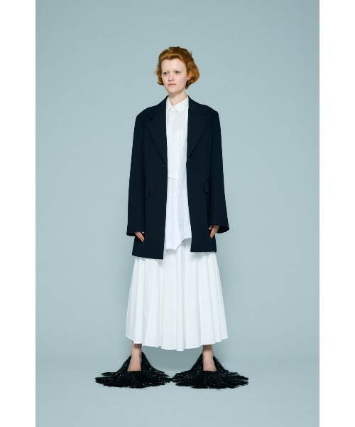 ENFOLD（エンフォルド）の「TAILORED JACKET（テーラードジャケット・レディース・ブラック/ダークネイビー・38/36）」の4枚目の写真