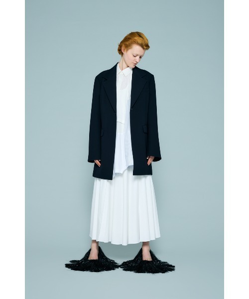 ENFOLD（エンフォルド）の「TAILORED JACKET（テーラードジャケット・レディース・ブラック/ダークネイビー・38/36）」の5枚目の写真