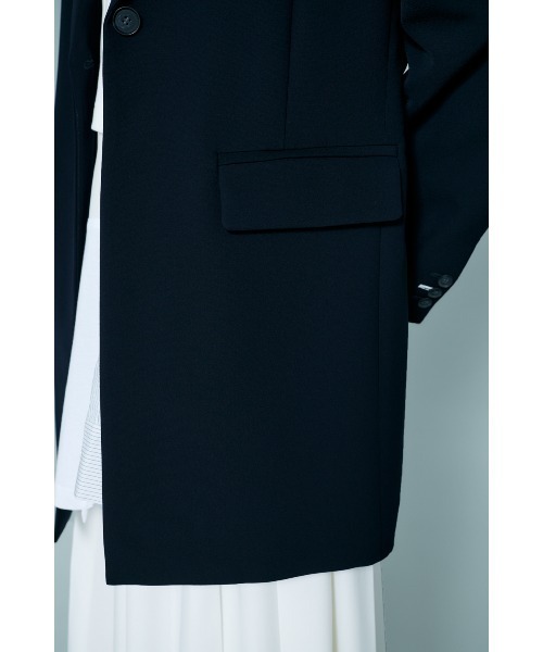 ENFOLD（エンフォルド）の「TAILORED JACKET（テーラードジャケット・レディース・ブラック/ダークネイビー・38/36）」の10枚目の写真