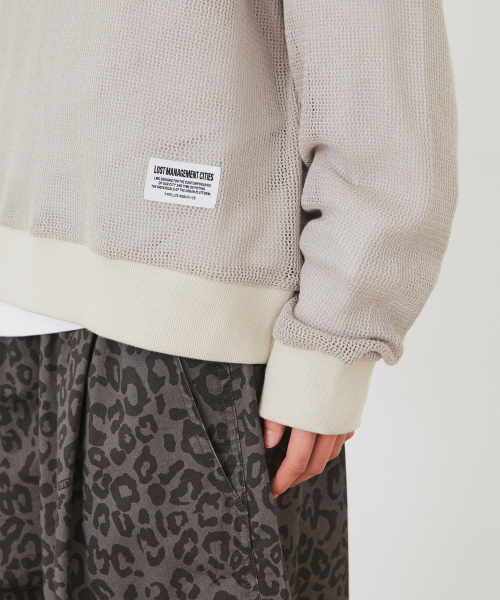 LMCの「MESH LONG SLV TEE light gray(Tシャツ/カットソー・レディース・その他・LARGE/SMALL/MEDIUM)」の3枚目の写真