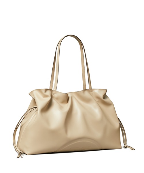 TORY BURCH(トリーバーチ)の「エラ NATUURA(TM) ドローストリング トートバッグ(トートバッグ・レディース・ブラック/ベージュ/ブルー・ONE SIZE)」の13枚目の写真