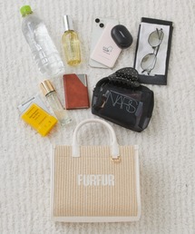 FURFUR（ファーファー）の「【限定カラー】ラフィアロゴトートバッグ（トートバッグ）」