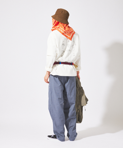 Snow Peak（スノーピーク）の「snow peak / スノーピーク 別注 トレイル ギアーズ Tシャツ（Tシャツ/カットソー・メンズ・ホワイト/ブラック・LARGE/MEDIUM/X-LARGE）」の5枚目の写真