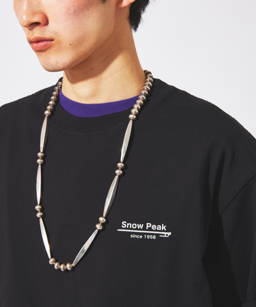 Snow Peak（スノーピーク）の「snow peak / スノーピーク 別注 トレイル ギアーズ Tシャツ（Tシャツ/カットソー・メンズ・ホワイト/ブラック・LARGE/MEDIUM/X-LARGE）」の21枚目の写真