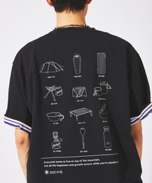 snow peak / スノーピーク 別注 トレイル ギアーズ Tシャツ