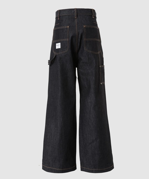 DAIRIKU(ダイリク)の「Rigid Painter Denim Wide Pants(デニムパンツ・メンズ・インディゴブルー・29(M))」の3枚目の写真