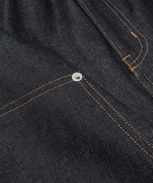 DAIRIKU(ダイリク)の「Rigid Painter Denim Wide Pants(デニムパンツ・メンズ・インディゴブルー・29(M))」の10枚目の写真