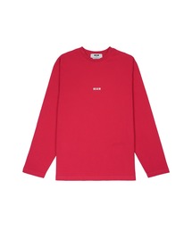 MSGM（エムエスジーエム）の「【NEW】ミニロゴ ロングスリーブ Tシャツ（Tシャツ/カットソー）」