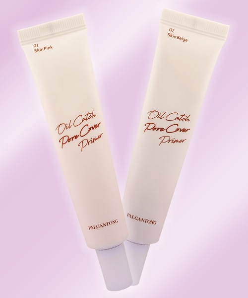 Beauty Connect（ビューティーコネクト）の「PALGANTONG（パルガントン）　オイルキャッチポアカバープライマー（化粧下地・レディース・01 スキンピンク/02 スキンベージュ・FREE）」の2枚目の写真