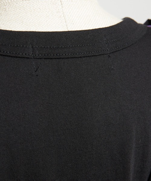 gomme（ゴム）の「チューリップフリルＴ（Tシャツ/カットソー・レディース・ブラック/ホワイト・MEDIUM）」の19枚目の写真