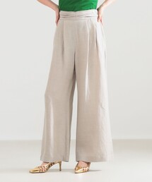 Demi-Luxe BEAMS | AK+1 / リネン ダブルタック パンツ(その他パンツ)