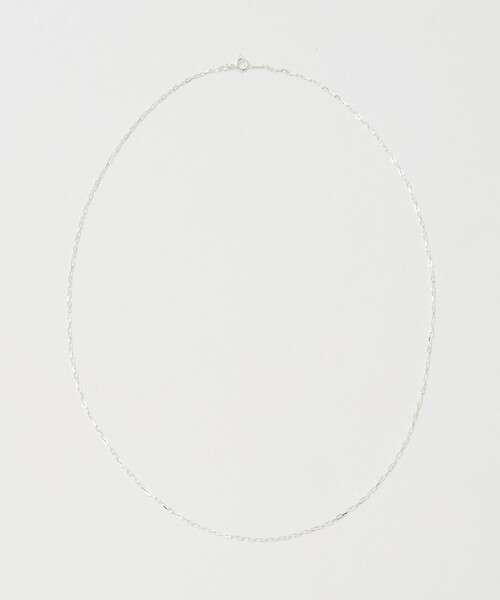 BEAUTY&YOUTH UNITED ARROWS（ビューティーアンドユースユナイテッドアローズ）の「SILVER925 アズキ ネックレス 50（ネックレス・メンズ・シルバー・FREE）」の2枚目の写真