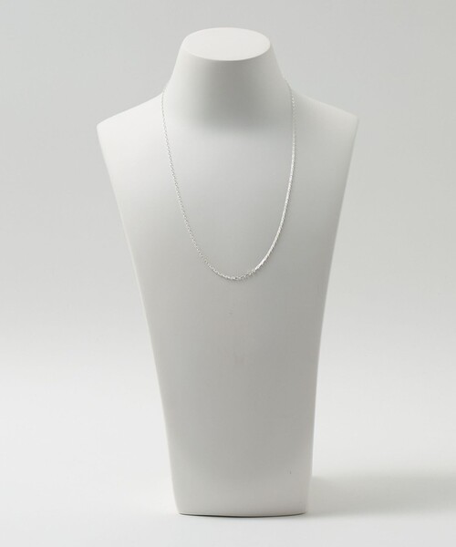 BEAUTY&YOUTH UNITED ARROWS（ビューティーアンドユースユナイテッドアローズ）の「SILVER925 アズキ ネックレス 50（ネックレス・メンズ・シルバー・FREE）」の7枚目の写真