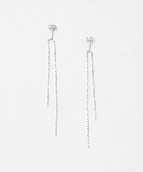 Steven Alan(スティーブンアラン)の「<SASKIA DIEZ>FRINGE EARRINGS SILVER/ピアス(ピアス(両耳用)・レディース・シルバー・FREE)」の1枚目の写真