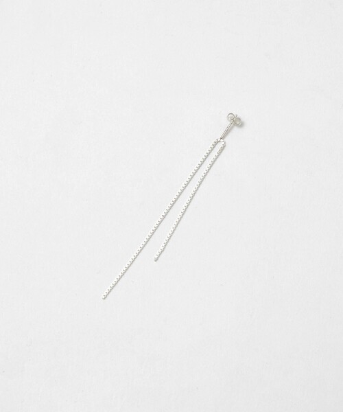 Steven Alan(スティーブンアラン)の「<SASKIA DIEZ>FRINGE EARRINGS SILVER/ピアス(ピアス(両耳用)・レディース・シルバー・FREE)」の2枚目の写真