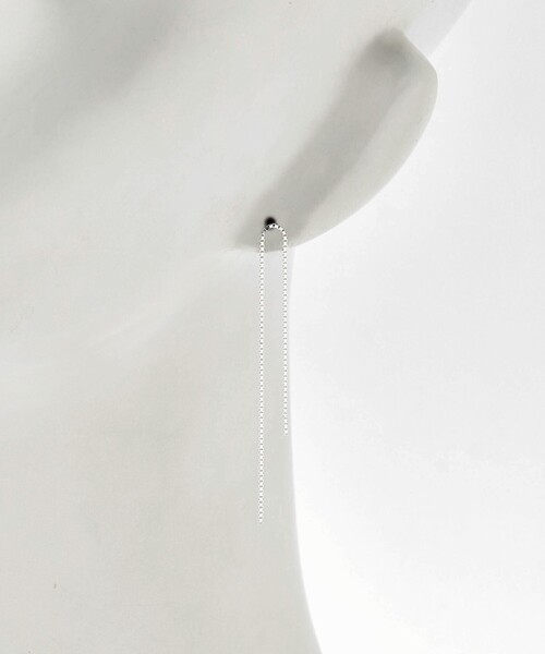 Steven Alan(スティーブンアラン)の「<SASKIA DIEZ>FRINGE EARRINGS SILVER/ピアス(ピアス(両耳用)・レディース・シルバー・FREE)」の9枚目の写真