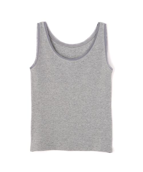PROPORTION BODY DRESSING(プロポーションボディドレッシング)の「チュールトリムタンクトップ / 1216160405(タンクトップ・レディース・ブラック/グレー系その他/ホワイト系その他・FREE)」の11枚目の写真