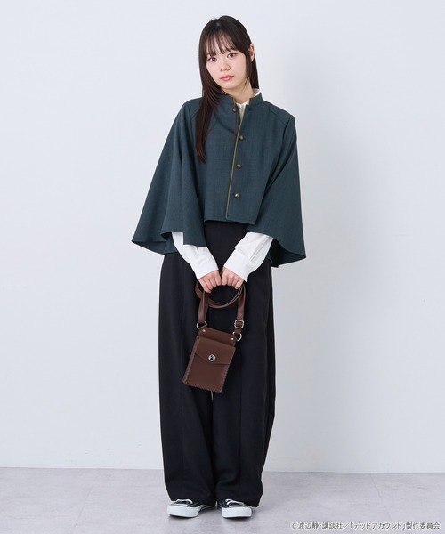 earth music&ecology（アースミュージックアンドエコロジー）の「受霊機ホルダー イメージ マルチケース（ショルダーバッグ・レディース・ブラウン・FREE）」の3枚目の写真