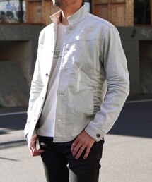 NICOLE selection（ニコルセレクション）の「ハイストレッチツイル＆ストレッチデニムシャツ（シャツ/ブラウス）」