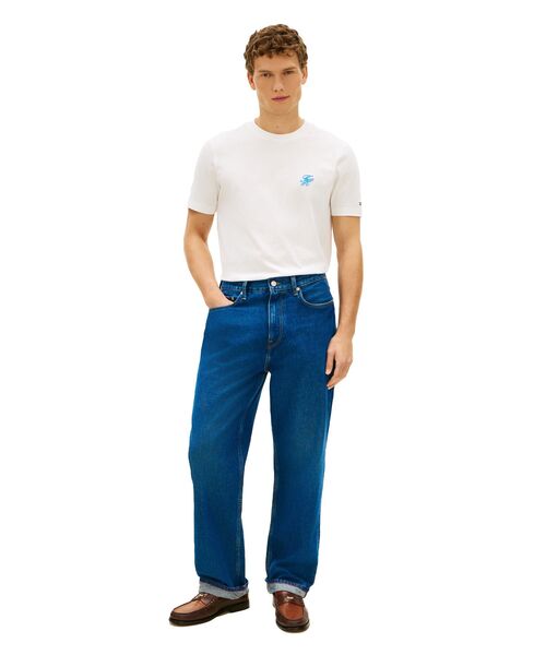 TOMMY HILFIGER(トミーヒルフィガー)の「スクリプトモノグラムスイムショップTシャツ(Tシャツ/カットソー・メンズ・ブルー/オレンジ/ネイビー/ホワイト/グリーン・MEDIUM/LARGE/X-LARGE/SMALL)」の7枚目の写真