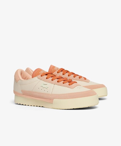 LACOSTE(ラコステ)の「レディース AURA 126 5 SFA(スニーカー・レディース・ライトピンク・25.5cm/24.0cm/24.5cm/23.5cm/23.0cm/22.5cm)」の3枚目の写真