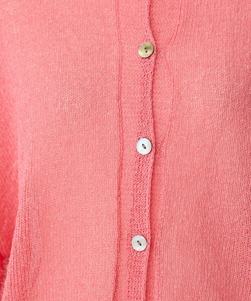 BEARDSLEY（ビアズリー）の「ペーパーヤーン前後ニット（ニット/セーター・レディース・ブルー/ピンク・FREE）」の15枚目の写真