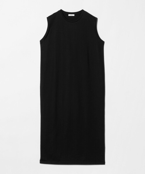 UNITED ARROWS(ユナイテッドアローズ)の「<ATON>ノースリーブ ドレス(ワンピース・レディース・ブラック/ライトブルー・02(38))」の1枚目の写真