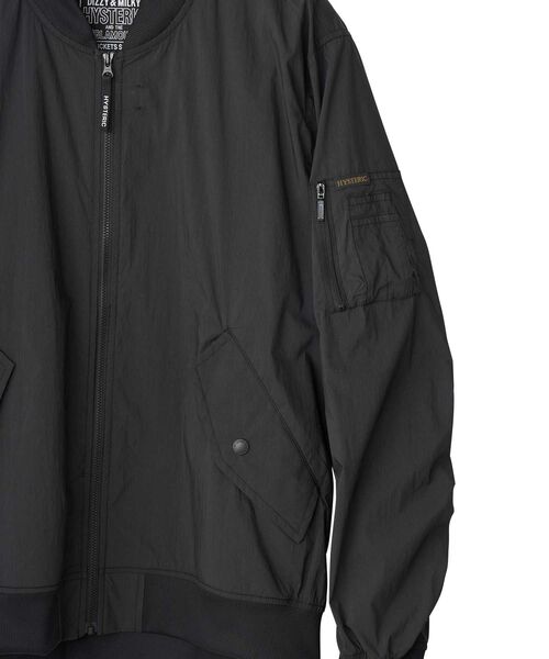 HYSTERIC GLAMOUR（ヒステリックグラマー）の「HYSTERIC STAR MA-1ジャケット（ブルゾン・メンズ・ブラック/カーキ/カーキ系・SMALL/MEDIUM/LARGE/X-LARGE）」の11枚目の写真