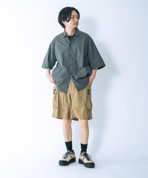 GRIP SWANY(グリップスワニー)の「『別注』GRIP SWANY×EKAL バギーショーツ(その他パンツ・メンズ・ブラック/ベージュ・LARGE/MEDIUM)」の11枚目の写真