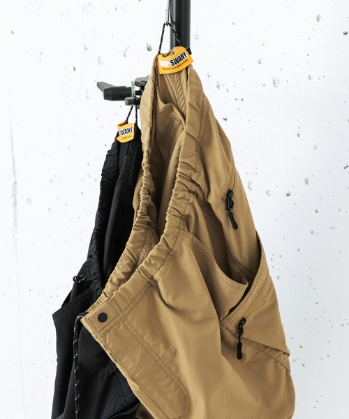 GRIP SWANY（グリップスワニー）の「『別注』GRIP SWANY×EKAL　バギーショーツ（その他パンツ・メンズ・ブラック/ベージュ・LARGE/MEDIUM）」の6枚目の写真