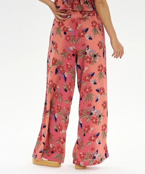 ROXY(ロキシー)の「ROXY/ロキシー ロングパンツ ラッシュガードパンツ セットアップ対応 HIBISCUS TIDE PANTS RLY262008 UT(その他パンツ・レディース・ピンク系その他/ブラック系その他・L/M)」の9枚目の写真