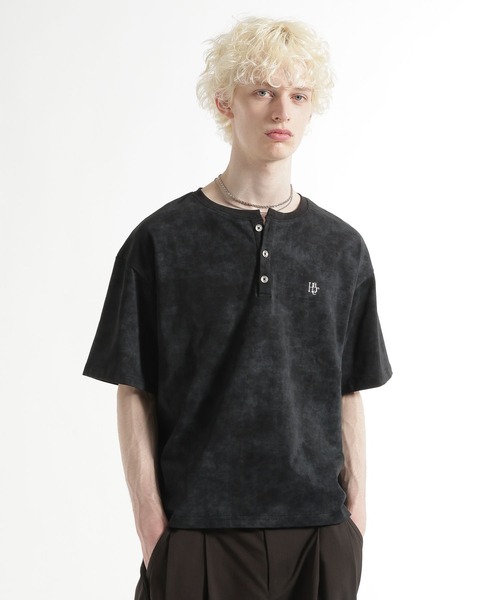 HARE(ハレ)の「ピグメントロゴヘンリーカット(HARE)(Tシャツ/カットソー・メンズ・ブルー/ブラック/グレー/レッド/ホワイト・SMALL/MEDIUM/X-SMALL)」の18枚目の写真