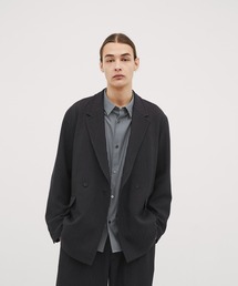 CITY TOKYO（シティトウキョウ）の「【CITY TOKYO/シティートーキョー】Mix herringbone ﾀﾞﾌﾞﾙｼﾞｬｹｯﾄ（テーラードジャケット）」