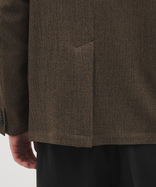 CITY TOKYO（シティトウキョウ）の「【CITY TOKYO/シティートーキョー】Mix herringbone ﾀﾞﾌﾞﾙｼﾞｬｹｯﾄ（テーラードジャケット・メンズ・ブラウン/ダークグレー・2/1）」の22枚目の写真