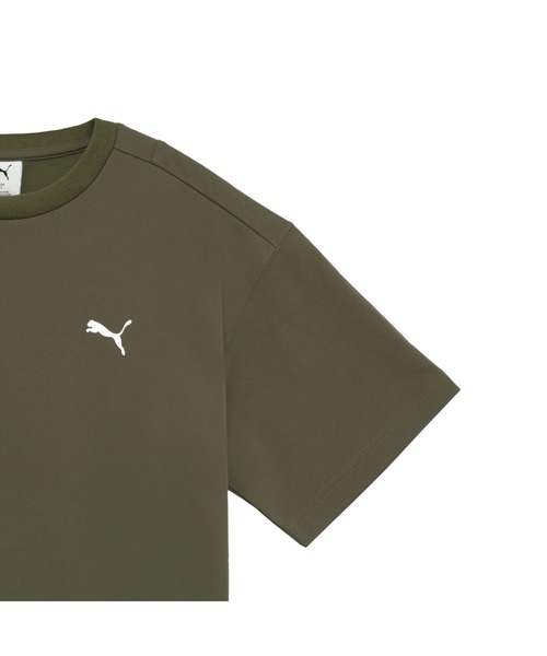 PUMA(プーマ)の「PUMA プーマ メンズ ESS エレベーテッド クール 半袖 Tシャツ(Tシャツ/カットソー・メンズ・グリーン系その他/ホワイト/ブラック・SMALL/X-LARGE/XX-LARGE/MEDIUM/LARGE)」の9枚目の写真