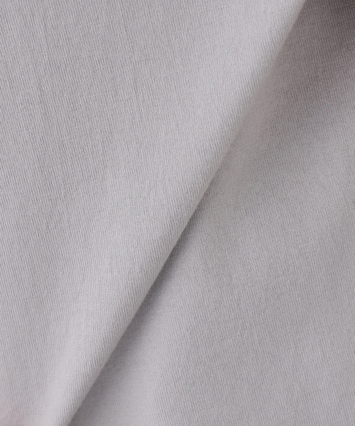 Deuxieme Classe（ドゥーズィエムクラス）の「Mme.CREW Tシャツ（Tシャツ/カットソー・レディース・ライトグレー/ベージュ/ホワイト・FREE）」の4枚目の写真