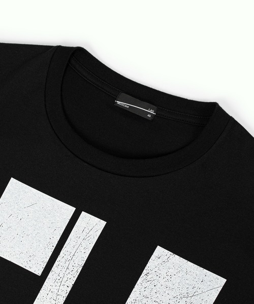 LAD MUSICIAN(ラッドミュージシャン)の「PERMANENT ROCKER PRINT BIG T-SHIRT(Tシャツ/カットソー・メンズ・ブラック・46/44/42)」の4枚目の写真