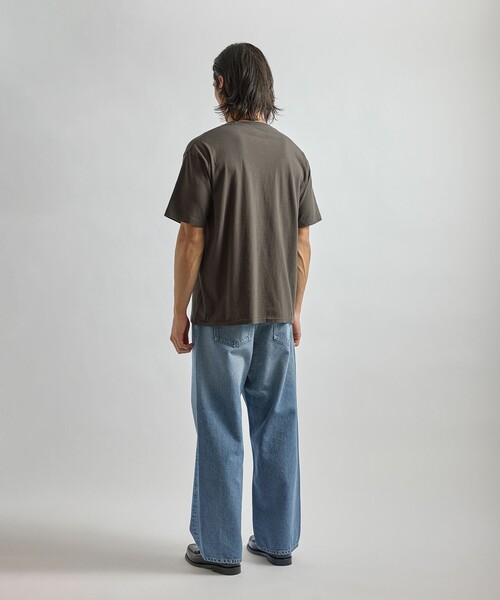 HANES(ヘインズ)の「Hanes x Saturdays NYC Washed Cotton Short Sleeve T-Shirts 2P(Tシャツ/カットソー・メンズ・ブラック/ホワイト・S/M/L)」の20枚目の写真
