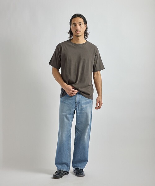 HANES(ヘインズ)の「Hanes x Saturdays NYC Washed Cotton Short Sleeve T-Shirts 2P(Tシャツ/カットソー・メンズ・ブラック/ホワイト・S/M/L)」の16枚目の写真
