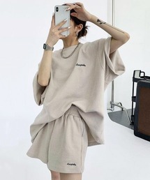 【2点SET】ジュール ワッフル セットアップ T&ショーツ