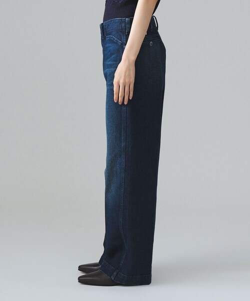 Lee(リー)の「【別注】Lee × maturely / フリスコ パンツ(デニムパンツ・レディース・インディゴブルー/ブラック・MEDIUM/SMALL)」の13枚目の写真
