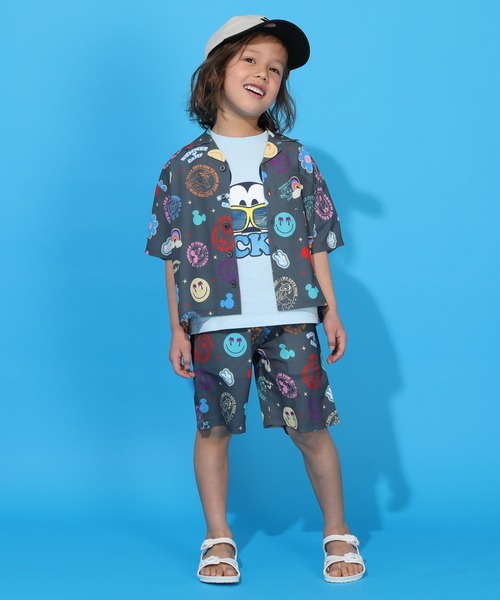 Disney(ディズニー)の「DIS-リゾート総柄HPN1605K(その他パンツ・キッズ・ダークブラック/オフホワイト・90cm/100cm/110cm/120cm/130cm/140cm)」の11枚目の写真