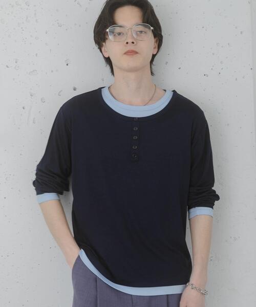 新品未開封★Nissy NaptimeフェイクレイヤードロングTシャツ 匿名 フェイクレイヤードロングTシャツ（Tシャツ/カットソー）｜SENSE OF