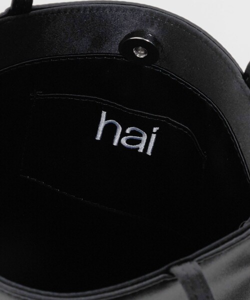 hai(ハイ)の「<hai>STN Bobbie バッグ(トートバッグ・レディース・ブラック・FREE)」の8枚目の写真