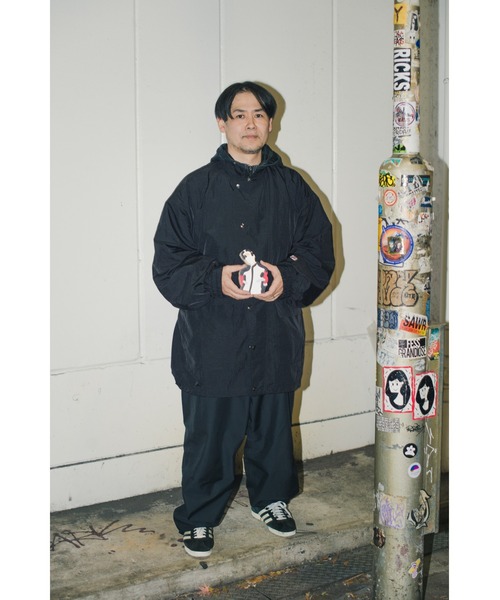 FILA（フィラ）の「NYLON JACKET（ナイロンジャケット・レディース・ネイビー/ブラック・S/L/M）」の4枚目の写真